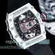 Swiss Clone Richard Mille RM38-02 Bubba Watson Tourbillon Watches White Quartz Fiber TPT  (5)_th.jpg